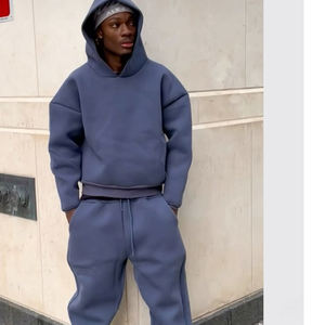 Sweat à capuche et pantalon 2 pièces pour homme Tenues à manches longues Automne Hiver Sweat à capuche décontracté Survêtement Ensemble survêtements - Product Image 1