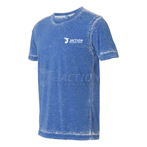 Camisetas de lavado ácido de calidad premium Slim Fit 100% algodón transpirable Loose Fit impreso camiseta al por mayor para hombres - Product Image 4