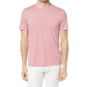 2023 Usine Vente Chaude Hommes O-Neck T-Shirt Slim Fit Personnalisable 100% Coton Uni Tee Chaud pour la Presse! - Product Image 6
