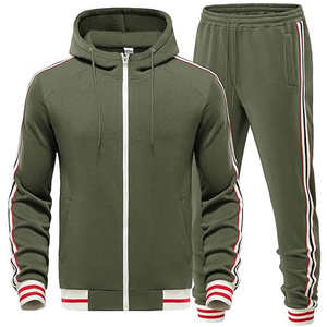 Chándal con logotipo personalizado Ropa deportiva unisex Diseño universitario de la Escuela Americana Trajes de jogging archivados Juego de 2 piezas de atletismo - Product Image 1