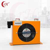 Refroidisseur d'huile hydraulique industriel en fonte pour excavatrice à turbine, refroidi par air, 60L, 380V, avec ventilateur à économie d'énergie et radiateur