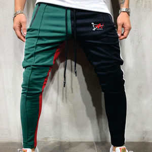 Custom Men's High Quality Sweatpants Durable Fleece Material with Multi-Color <b>Stitches</b> and Logo Casual Style Custom Printing - Product Image 1