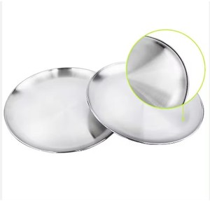 Placa de aluminio de la mejor calidad, pieza artesanal, placa de 4 piezas de aluminio natural para dulces a precio mayorista - Product Image 2