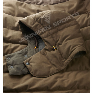 Veste de chasse d'hiver respirante et épaisse en tissu de toile 100% coton pour homme, vêtements décontractés - Product Image 6