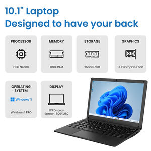 Mini Laptop Portatile da 10.1 Pollici, Intel N4000, 8GB LPDDR4, 128GB SSD, Display IPS, Computer Leggero per Studenti - Product Image 2