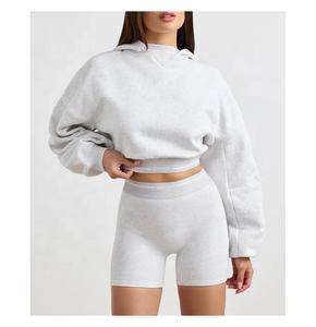 Sudadera Corta para Mujer Más Vendida, Calidad Profesional, 100% Poliéster y Algodón, Sudaderas Cortas para Mujer - Product Image 6