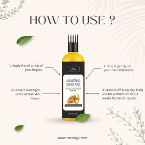 Nuevo Aceite Capilar de Almendras Más Vendido con Propiedades Nutritivas y Reparadoras del Cabello - Product Image 3