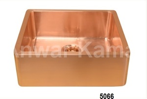 Évier de cuisine à cuve unique avec tablier - Product Image 1