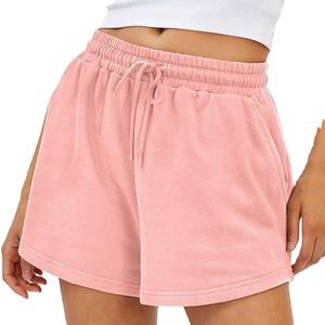 Pantalones Cortos Deportivos de Felpa Personalizados para Mujer, 100% Algodón, Alta Calidad, Casuales, para Gimnasio, Precio Razonable, BY BS 2026 - Product Image 2