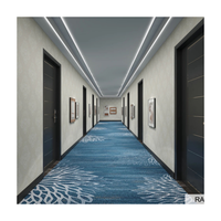 Tapis usine couloir hôtel Nylon imprimé tapis tapis hôtel couloir tapis pour conception personnalisée impression anti-dérapant
