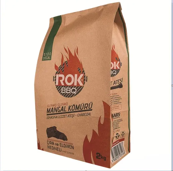 Medium Size Rok Premium Quality Barbeque Charcoal Ignites Fast Long Burning Time Does Not leave Dust And Soot Coal