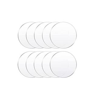 Sous-verre en pierre acrylique avec logo personnalisé forme ronde en acrylique de fleur pour sous-verres sous-verre en acrylique emballage gratuit personnalisé - Product Image 1