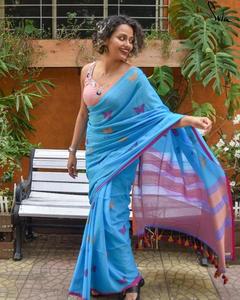 Blousewala pur coton indien et pakistanais vêtements en ligne vente en gros Saree Blouse assortiment - Product Image 3