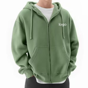 Sweat-shirts à capuche d'hiver de haute qualité OEM, 100% coton, 320g, broderie, impression numérique, service OEM - Product Image 1