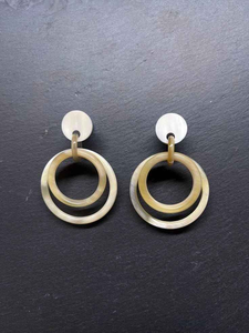 Pendientes de Cuerno de Búfalo de Alta Calidad, Diseño Encantador y Calidad Superior para Mujeres, de Saniya Handicraft - Product Image 2