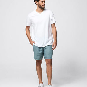 Camisetas con Cuello en V Next Level para Hombre, Manga Corta, Corte Regular, Diseño Gráfico Personalizado en la Parte Delantera - Product Image 3