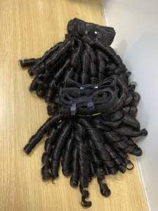 2025Top Quality Virgin Burmese Curly Hair Weft 100% Raw Vietnamese Hair Wholesale Price Raw Curly Bundles Hair Dropship - Product Image 3