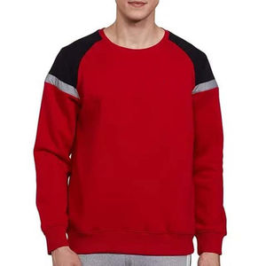 Sweat-shirts surdimensionnés en coton pour hommes, vêtements d'hiver décontractés, conception de logo personnalisée, respirant, col rond, 100% coton Basics - Product Image 2