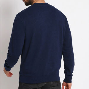 Nuevo último estilo hombres sudaderas de alta resistencia tamaño personalizado Color sólido básico algodón mezclado mejor diseño hombres sudaderas con capucha - Product Image 5