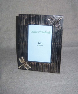 Exquisito Marco de Fotos de MDF con Incrustaciones de Hueso, Diseño Decorativo Hecho a Mano de Lujo para un Acabado Elegante - Product Image 2