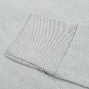 Vente en gros de pulls à capuche décontractés gris chiné pour hommes et de sweats-shirts 100% coton, conception de sweats à capuche pour hommes à bas prix - Product Image 4