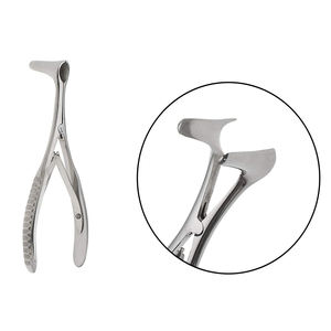 Espéculo de tabique de algodón de alta calidad de 5,5 pulgadas con tornillo de fijación Cuchillas finas extra delicadas Longitud del pico 45 MM - Product Image 6