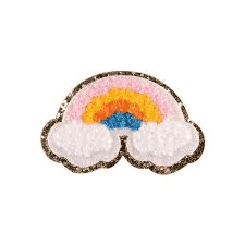 Patchs en chenille personnalisés en gros, patchs en lettres, couleurs unies, dos thermocollant, broderie 3D, à coudre, accessoires pour chapeaux et vêtements - Product Image 3