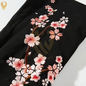 Sudaderas con capucha bordadas con logotipo personalizado para hombre Venta al por mayor Calidad Sudadera con capucha bordada pesada Premium 100% Sudadera con capucha bordada de algodón - Product Image 6