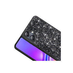 Funda de Lujo con Diamantes de Imitación para Samsung Galaxy A06, Carcasa Brillante Dorada de Silicona y PC, Resistente a Impactos, en Caja - Product Image 4