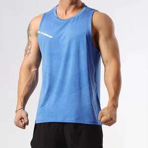 High Quality Men Muscle Gym Workout Extreme <b>Racer</b> <b>Back</b> Tank <b>Top</b> Dry Fit <b>Vest</b> Custom logo Stringers - Product Image 4