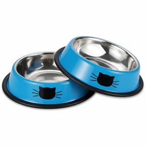 Comedero para Mascotas de Acero Inoxidable de Diseño Moderno, Acabado en Color Bronce, Base de Goma, Plato Higiénico para Perros y Gatos al Precio Más Bajo - Product Image 2