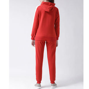 Conjunto Deportivo de 2 Piezas para Mujer, Invierno 2026, Alta Calidad, Informal, con Capucha, para Gimnasio, Poliéster/Algodón, Transpirable, Manga Larga - Product Image 5