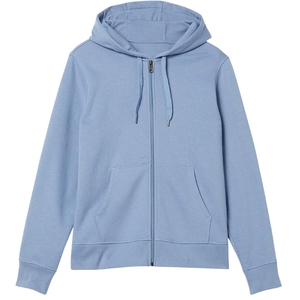 Sudadera de Invierno de Alta Calidad, 100% Algodón, con Estampado, Transpirable, Cómoda, Talla Grande, de Gran Gramaje, con Cierre Completo para Hombre - Product Image 1