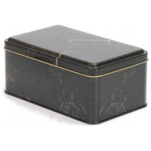 1.6L Mon Amour Caja de almacenamiento de metal rectangular 115x190x80mm Cestas de metal elegantes - Product Image 3