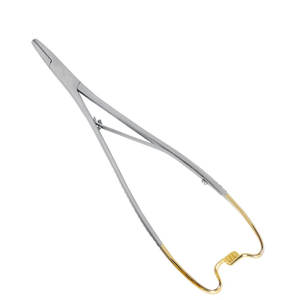 Mathew Porte-aiguilles pour instruments chirurgicaux Pilote d'aiguille de précision en acier inoxydable avec mâchoires dentelées pour suture - Product Image 2