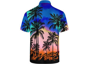 100% poliéster serigrafiado antiarrugas para hombre para camisa con logotipo personalizado y diseño único para ropa deportiva al aire libre - Product Image 2