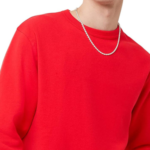 เสื้อสเวตเตอร์คอกลมสำหรับผู้ชายเสื้อสวมหัวคอกลมแบบเรียบมีโลโก้ออกแบบได้ตามต้องการสำหรับฤดูหนาว - Product Image 6