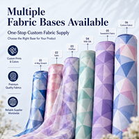 Tissu en mousseline de soie à motifs géométriques 3D personnalisables, à motifs floraux, en polyester doux, idéal pour écharpes, chemises, foulards – Vente chaude – Usine OEM/ODM