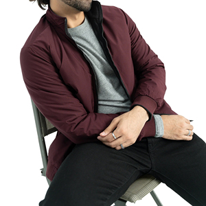 Buena venta chaqueta hombres moda Casual chaqueta abrigo Otoño Invierno nuevas prendas de vestir calientes chaqueta de bombardero delgada servicio OEM al por mayor - Product Image 5