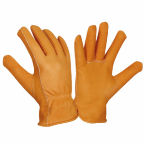 Top vente Durable Grain de chèvre cuir ignifuge mécanicien conduite gants de sécurité usage industriel certifié CE antistatique - Product Image 5