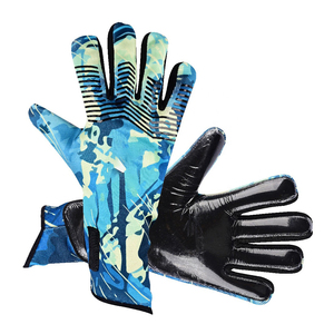 Guantes de Portero de Fútbol de Entrenamiento con Palma de Látex, Guantes de Portero al por Mayor con Ajuste Transpirable y Suave - Product Image 1