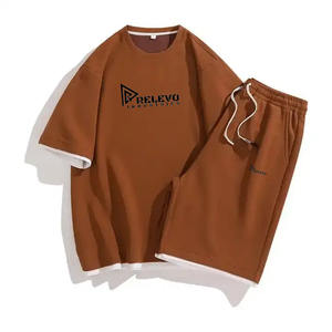 Nouvel ensemble de shorts formels d'été pour hommes, best-seller, taille personnalisée, 100 % coton respirant tricoté, fabriqué au Pakistan, en stock - Product Image 1