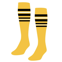 Chaussettes de football athlétiques respirantes antidérapantes mi-mollet en Spandex/Nylon à séchage rapide avec doublure intérieure en coton personnalisée de haute qualité pour l'hiver