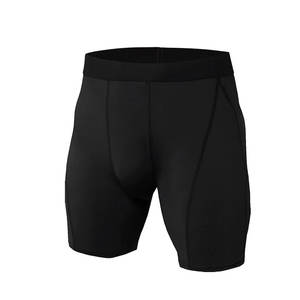 Short de compression personnalisable avec logo nouveau design pour homme Short de compression longueur spandex sous couche pour homme - Product Image 1