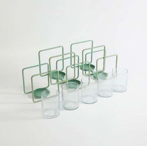 Support à bougies votives personnalisé avec support métallique pour la décoration de la maison et du bureau, mariages, fêtes et événements, fabriqué en Inde, vente en gros - Product Image 4