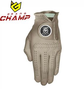 Guantes de golf de alta calidad unisex para adultos, transpirables, cómodos, de piel de oveja, cuero genuino, precio superior al por mayor para deportes - Product Image 4