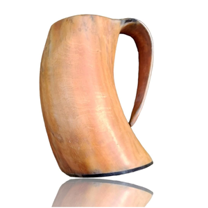 ถ้วยเขาควายแท้100% เกรดอาหารยุคกลางแก้วมัก100% ควายธรรมชาติแก้วเบียร์ - Product Image 2