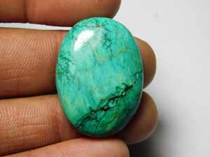 Exclusivo de calidad superior increíble calidad turquesa piedra preciosa superior turquesa cabujones gemas hechas a mano con calidad rara 40Cts precio bajo - Product Image 3