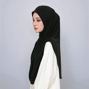 Bonnet en chanvre orné de cristaux pour femmes, Turban Bandana Malais, sous-bonnet pour double menton, Hijab instantané pour femmes musulmanes, sous-bonnet islamique de couleur unie - Product Image 3