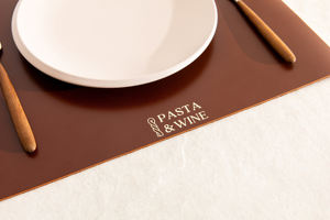 Mantel Individual Hecho a Mano de Cuero Genuino Resistente, a Prueba de Olores, para Restaurante, Mesa de Comedor, Resistente al Calor e Impermeable - Product Image 4